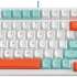 Клавиатура A4TECH Fstyler FS300,  USB, белый [fs300 panda snorklening]